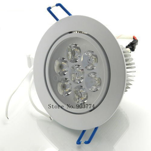 Dimmable LED Ceiling Downlight 9W 3X3W LED led down light for Living room Cold White Warm White