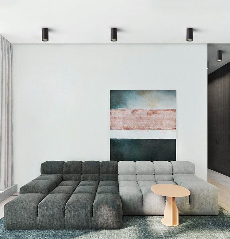 COB Downlights 7W 15W High Quality Round Surface Mounted LED Ceiling Lamps Spot Light AC110V 220V Driverless LED DownLight