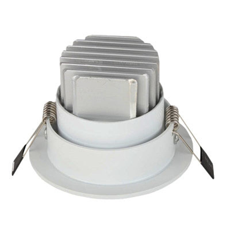 White-round LED COB Downlight Dimmable COB Downlight Light 5W/7W/9W/12W AC85-265V LED Cabinet Light