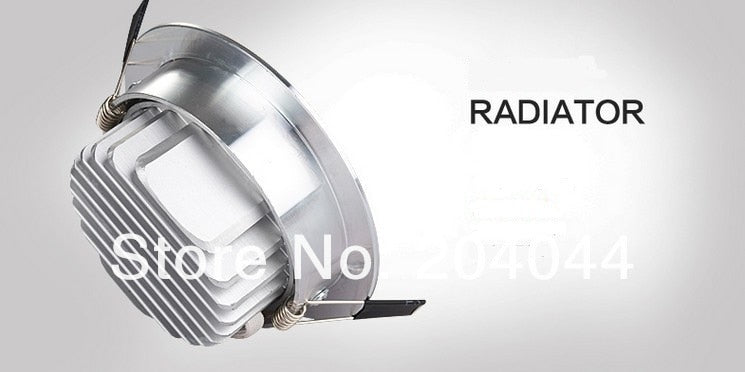 2021 Promotion Led Light 220v Input 10 pcs/lot Downlights Energy Saving With Excellent Heatsink High Brightness Epistar Spot Lamp