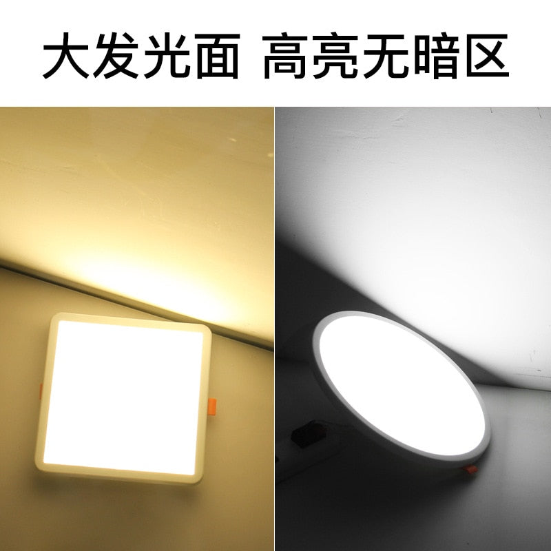 Ultra thin adjustable LED downlight opening hole 6W 8W recessed led ceiling light LED recessed downlight for living room