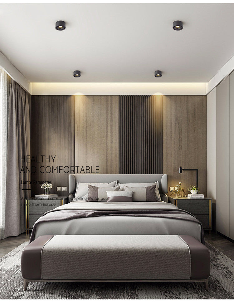 Dimmable 7W 15W LED Downlight Ceiling Spotlights Nordic Lighting For Kitchen Aisle Spot Light Surface Mounted AC90-260V