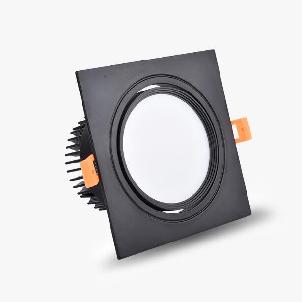 Recessed Double LED Dimmable Downlight COB 7w 9w 12W 24W LED Spot light decoration Ceiling Lamp AC 110V 220V