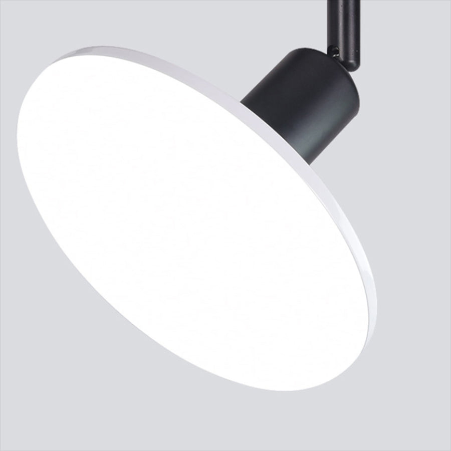 Adjustable LED COB Track Light Aluminum Ceiling Track 36W Lighting Modern Round Rail Spotlights For Home Living Room Store