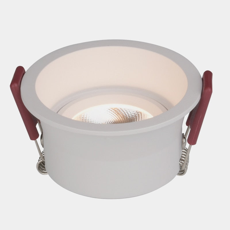 Dimmable Recessed Deep Anti-Glare COB LED Downlights 7W 10W 15W 20W LED Ceiling Spot Lights AC85~265V Indoor Background Lighting