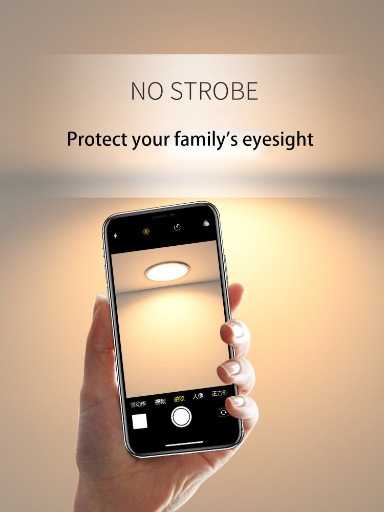 Brighter LED Downlights Dimmable AC85~265V Recessed Anti Glare 5W/7W/10W/15W Ceiling Spot Light Background Lamps Indoor Lighting