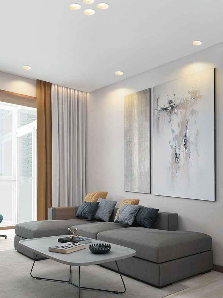 Brighter LED Downlights Dimmable AC85~265V Recessed Anti Glare 5W/7W/10W/15W Ceiling Spot Light Background Lamps Indoor Lighting