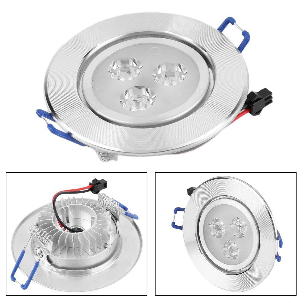 New 3W LED Optimized Design Recessed Ceiling Downlight Spot Lamp Bulb Light Driver Anti-rust And Anti- Corrosion 2017 Top Sale