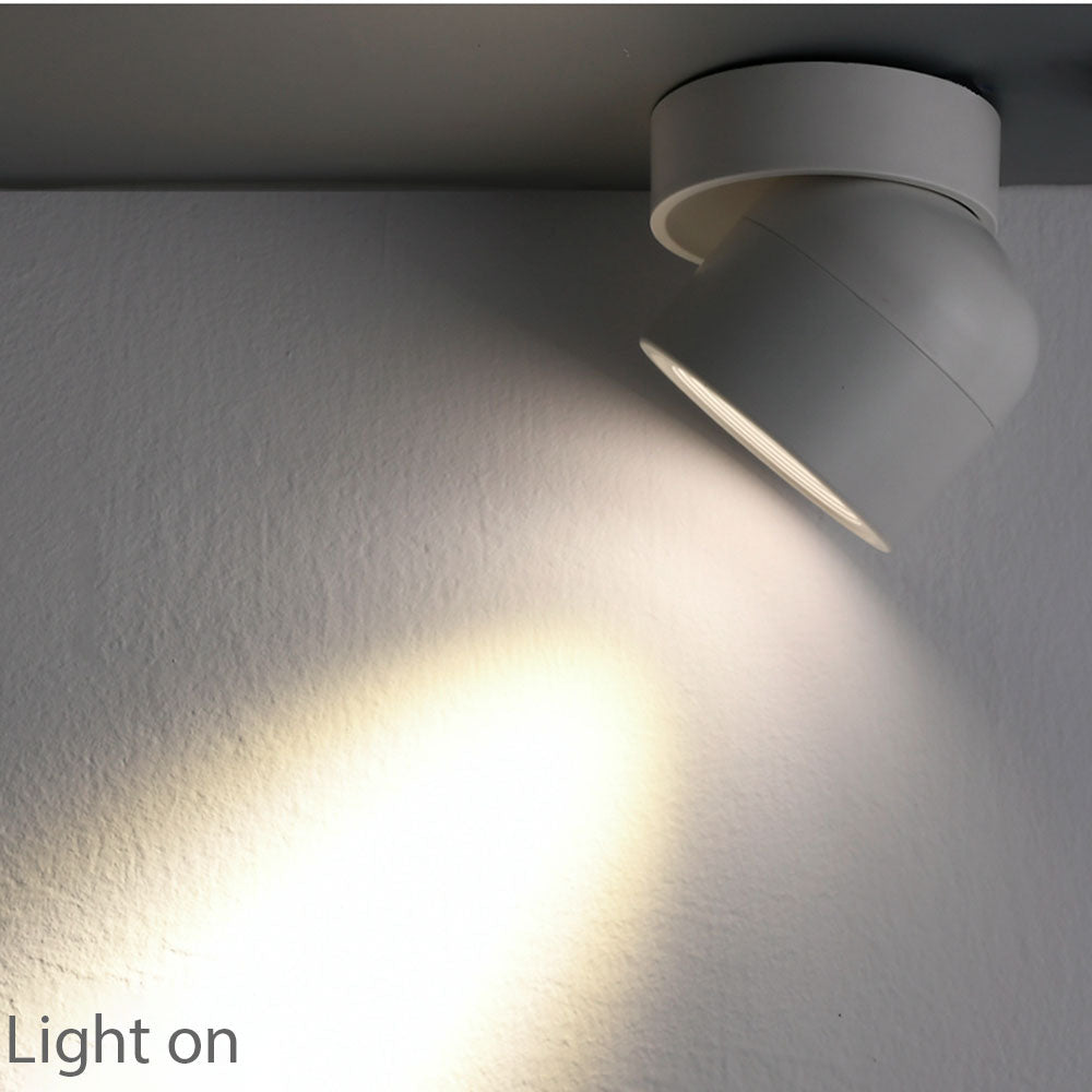 Led Surface Mounted Ceiling Downlight Adjustable 360 Degrees Nordic 7W 10W 15W Spot Light for Indoor Foyer,Living Room AC90-260V