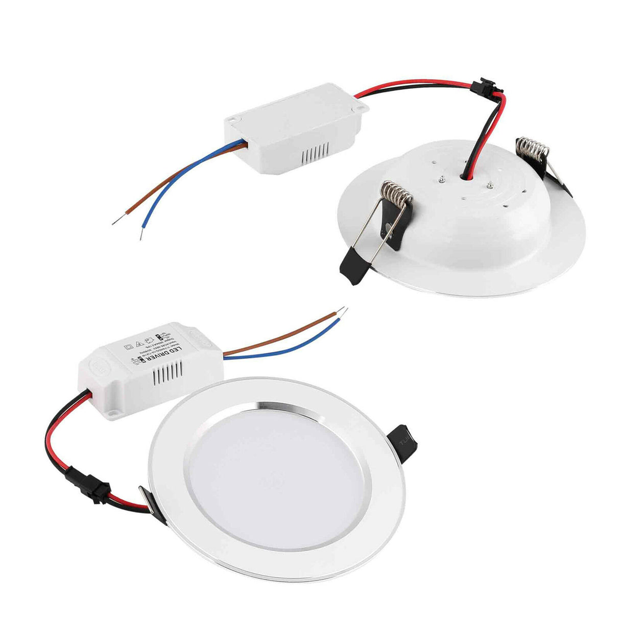 Spotlight Bulb LED Ceiling Down Light Recessed Panel Lamp 7W Dimmable AC 220V Downlight Ultra Bright Cool White Warm White