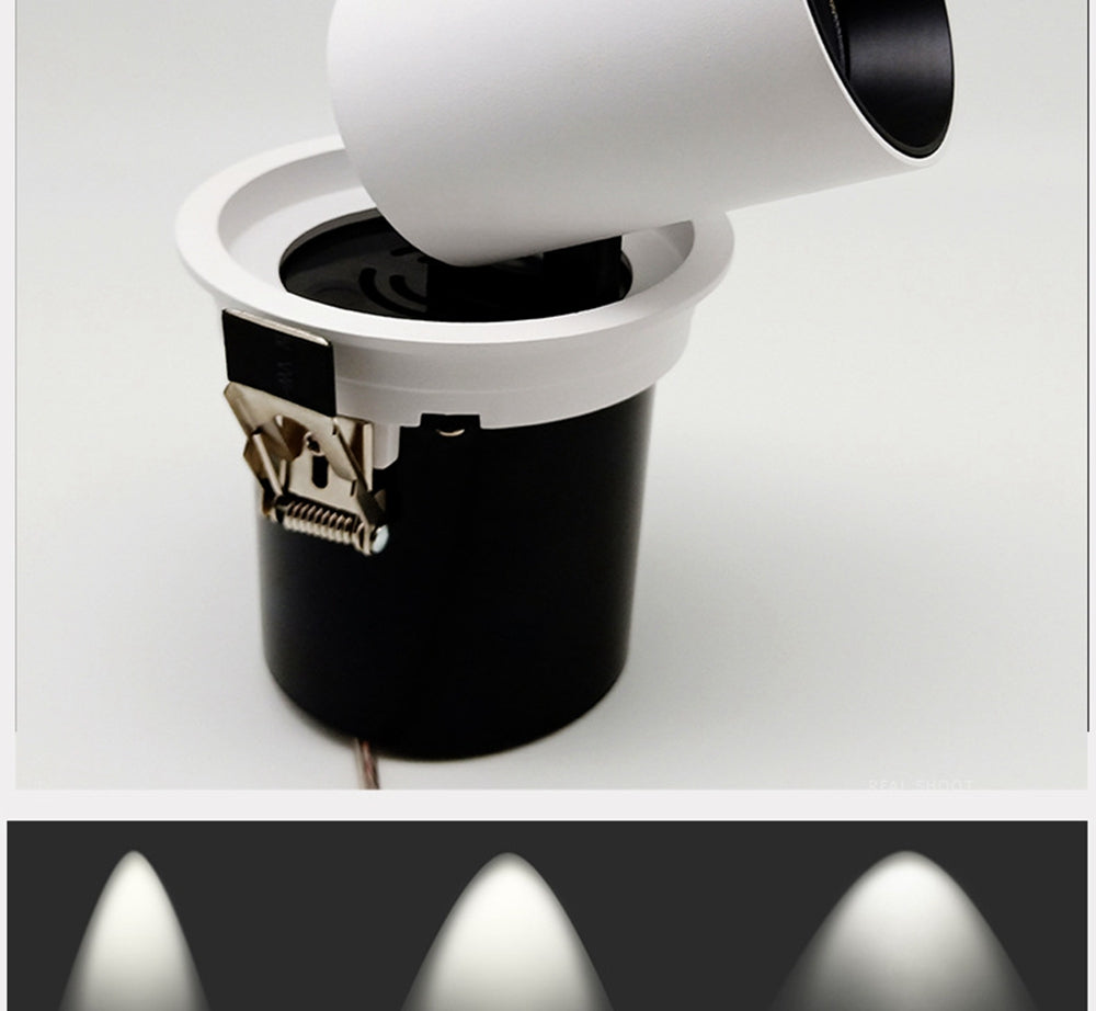 LED Downlight Foldable 7W 10W 12W 20W 30W LED Spotlight Stretchable 4pcs Down light LED with Philips High CRI AC85-265V