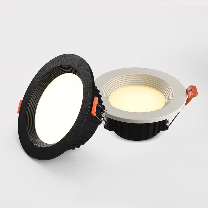 Dimmable 110V 220V Round Recessed LED Ceiling Lsmp Spot Light Downlight 3W 5W 7W 12W Cold/Warm white For Indoor Lighting