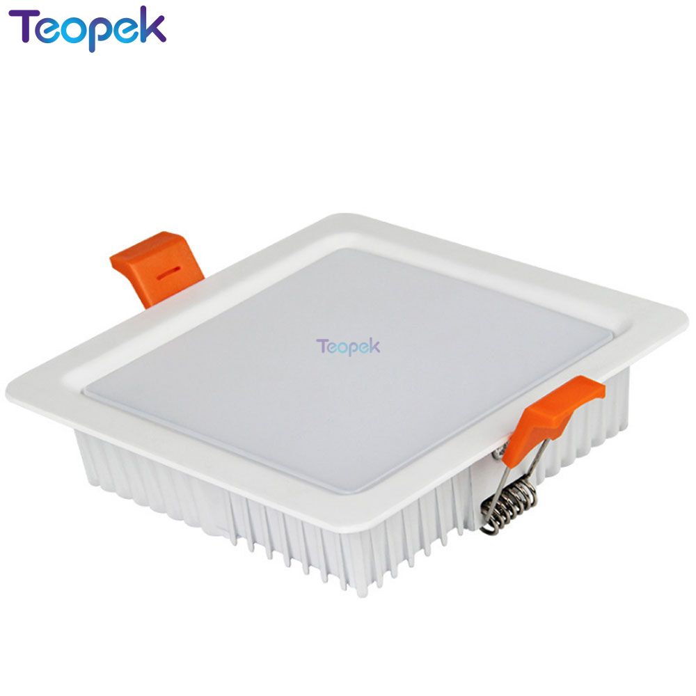 MiBoxer FUT064 9W RGB+CCT Square Led Downlight Color temperature Brightness Adjustable Wireless WIFI APP Control 100-240V 720LM
