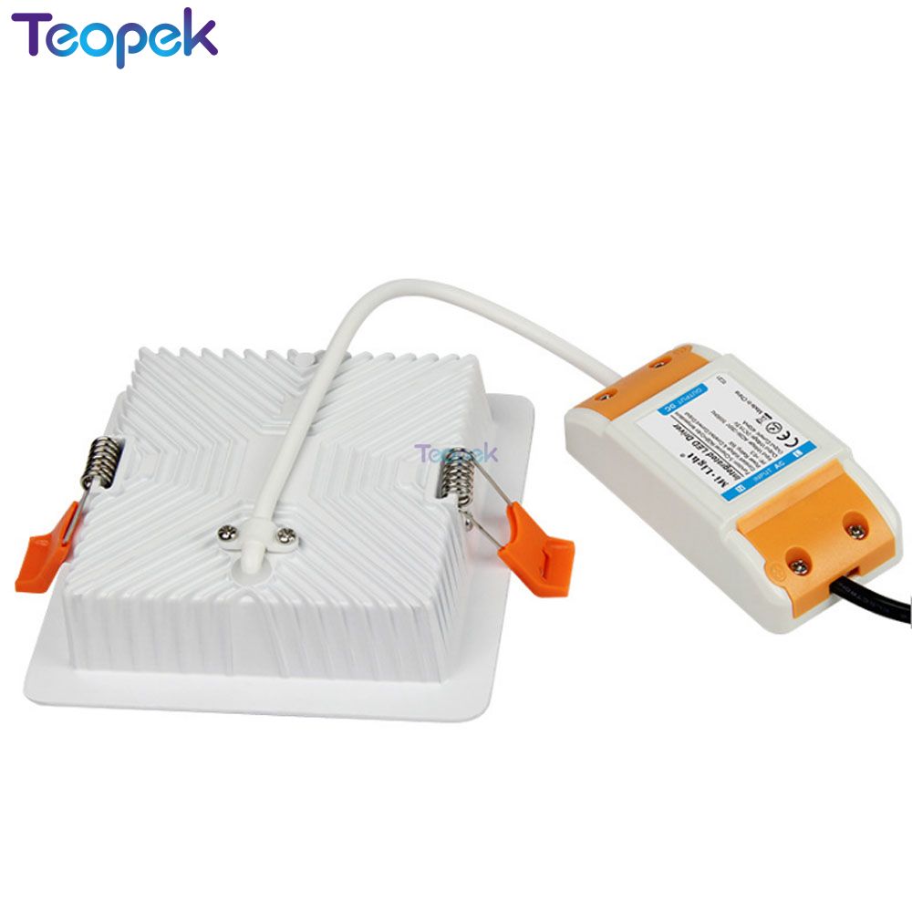 MiBoxer FUT064 9W RGB+CCT Square Led Downlight Color temperature Brightness Adjustable Wireless WIFI APP Control 100-240V 720LM