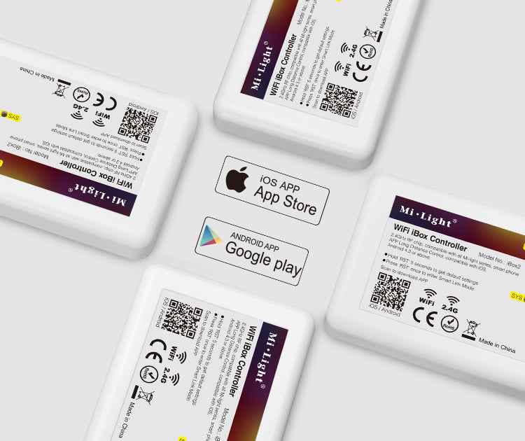 MiBoxer FUT064 9W RGB+CCT Square Led Downlight Color temperature Brightness Adjustable Wireless WIFI APP Control 100-240V 720LM