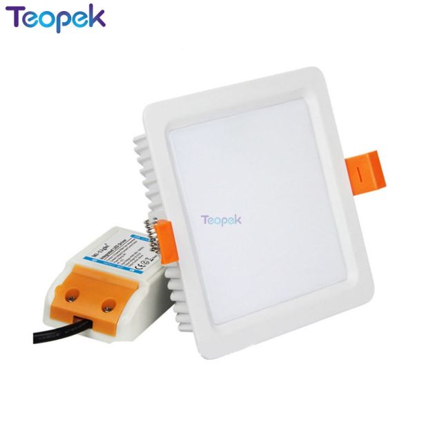 MiBoxer FUT064 9W RGB+CCT Square Led Downlight Color temperature Brightness Adjustable Wireless WIFI APP Control 100-240V 720LM