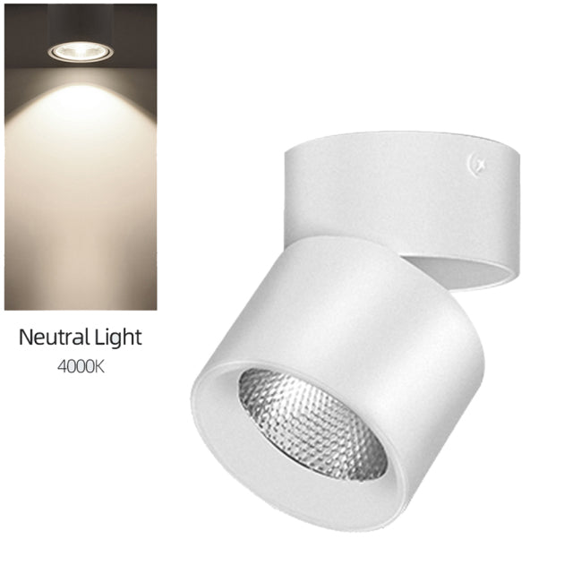 LED Spotlight Downlights 10W Adjustable Modern Spot Led Lamp Surface Mounted Downlight Down Light For Kitchen Indoor Lighting