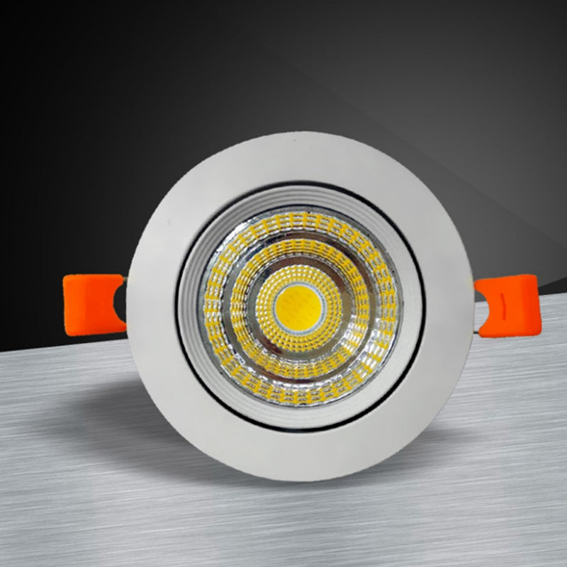 Dimmable AC85-265V LED Downlights Epistar Chip COB Recessed Ceiling Lamps Spot Lights For Home Illumination 10W