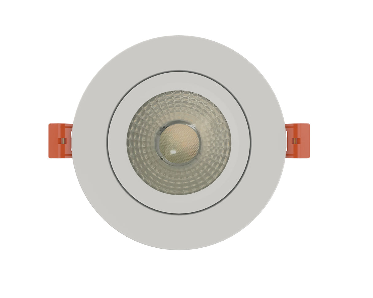 Work with Google Alexa Tuya Siri Smart Control RGBW Recessed LED Dimmable Downlight 9W Angle Adjustable Spot Light Ceiling Lamp
