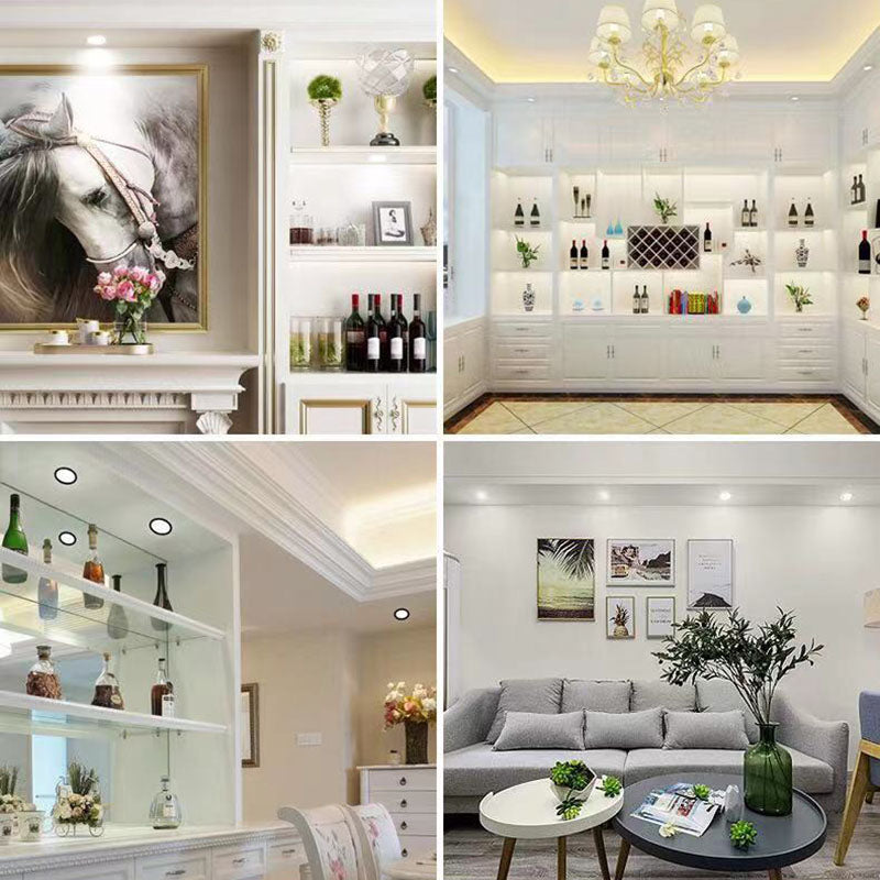 Led Plafondlamp Spotlight 3W 5W 7W 9W 12W 15W 18W Dikke Aluminium Ingebed Led Downlight 220V Woonkamer Slaapkamer Verlichting