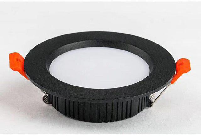 Led Plafondlamp Spotlight 3W 5W 7W 9W 12W 15W 18W Dikke Aluminium Ingebed Led Downlight 220V Woonkamer Slaapkamer Verlichting