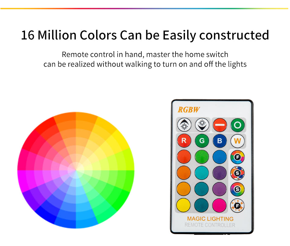 RGB W/WW Downlight Led 10W/20W Ceiling Decorative Downlight Living Room Background Wall Downlight RGB Remote Control Downlight