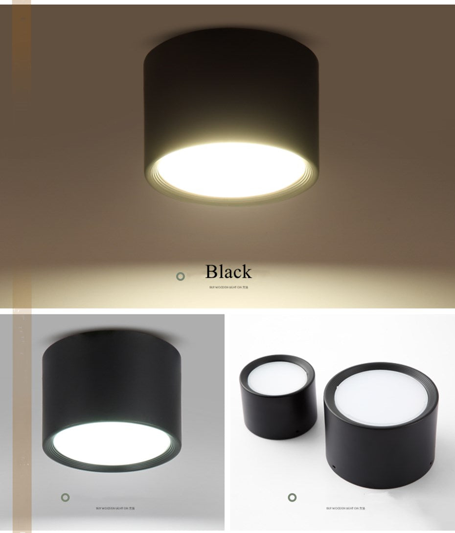 Led Surface Mounted Ceiling Downlight Dimmable Led Ceiling Light 5W 12W 15W Dimmable Spot Led Indoor Lighting For Living Room