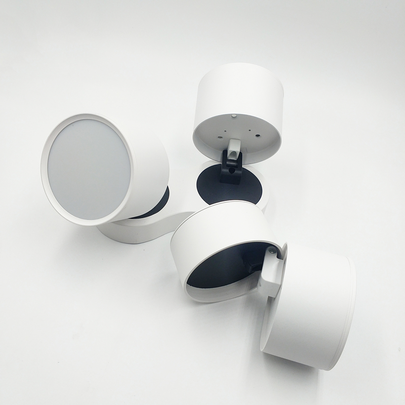 New 7W 10W 15W Dimmable Folding Rotating LED Downlights 20W 30W COB LED Ceiling Spot Lights AC85~265V LED Ceiling Lamps Indoor