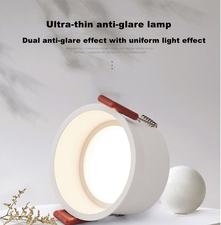 Dimmable LED COB Recessed Downlight 3w 5W 7W 12W 15W 18w Round White LED Ceiling Spot Light