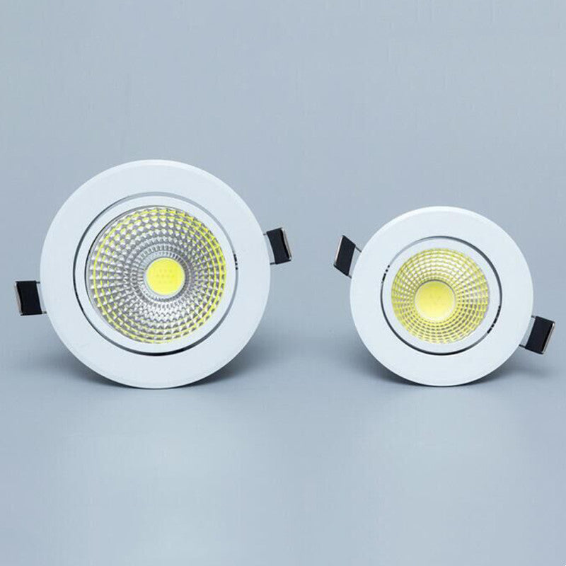 Dimmable Led downlight light COB Ceiling Spot Light 3w 5w 7w 12w 85-265V ceiling recessed Lights Indoor Lighting