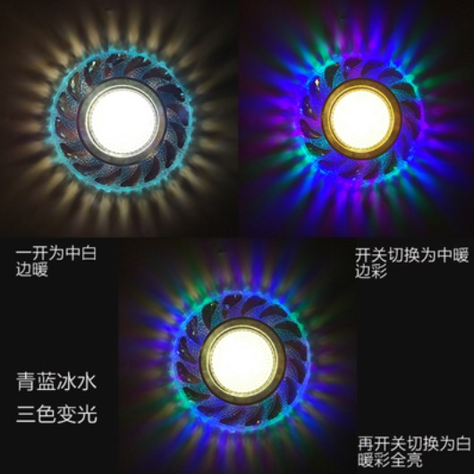 Led Downlights Recessed Ceiling Spot Light Lamps 3W Embedded LED Downlights Home Decoration Light