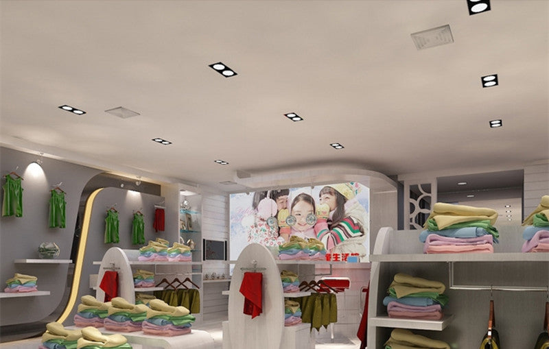 Square Dimmable Recessed LED Downlights 7W 10W 14W 20W COB LED Ceiling Lamp Spot Lights AC110-220V Warm Cold White Indoor Lighting