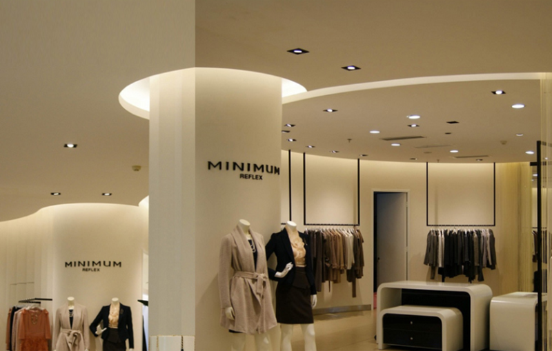 Square Bright Recessed Double LED Dimmable Downlight COB 14W 20W 24W LED Spot light Ceiling Lamp AC 85- 265V with Frosted lens