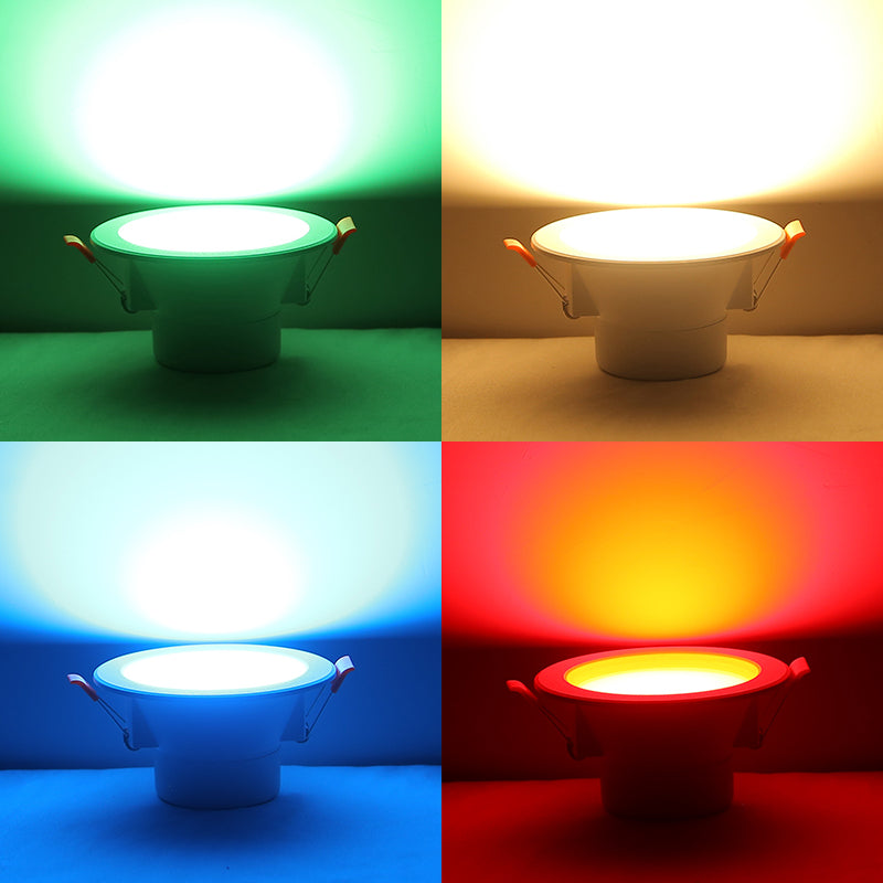 Led Down Light Smart Spot LED Downlights RGB Dimming 5W 7W 9W WIFI Ceiling Spot Light Indoor Lighting Recessed Bluetooth Lamp