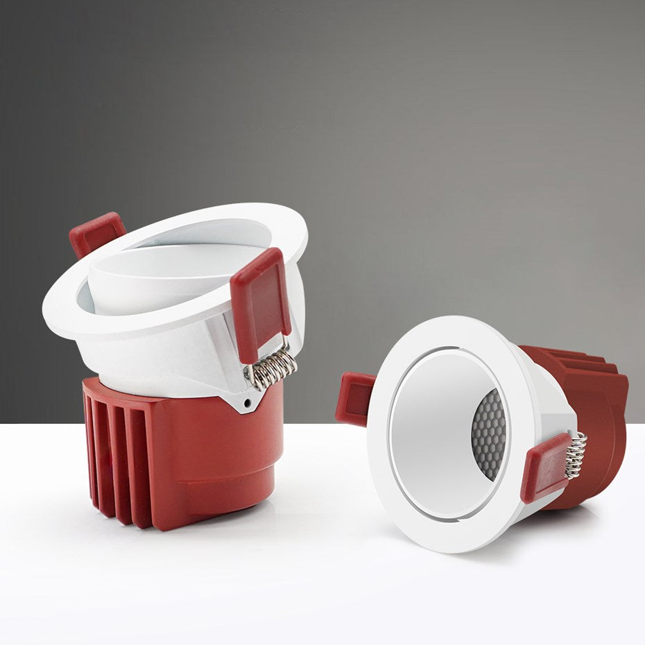 2021 New Led Recessed Downlight Ceiling-Lamp Round no glare Led Light Honeycomb High Quality Lighting Corridor Living Room Home