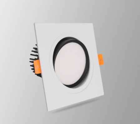 6 Types Dimmable Recessed Square Downlights 15W 10W COB LED Ceiling Lamp AC90-260V LED Background Spot Lights Indoor Lighting