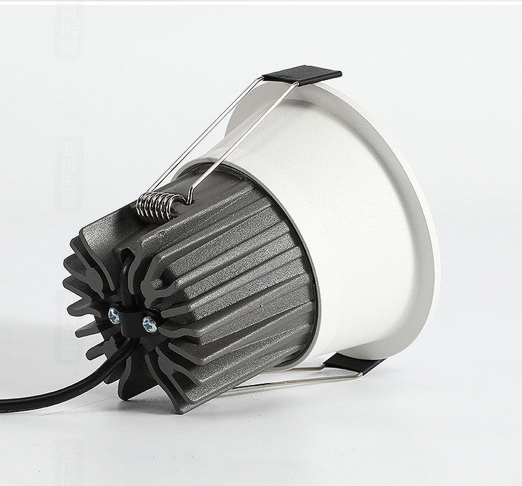 Dimmable LED Downlight 7W 10W 12W 15W COB Spotlight Ceiling Light AC85-265V Aluminum Round Recessed Ceiling Lamps