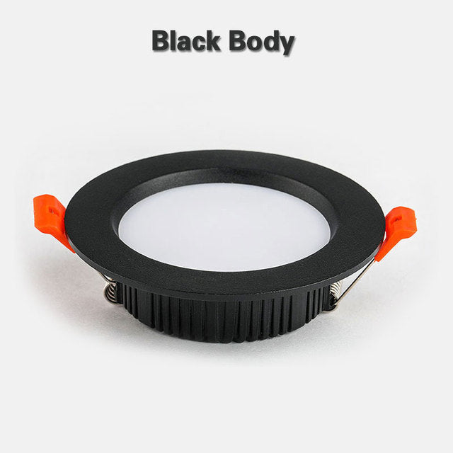 LED Downlight Thick Aluminum 5W 7W 9W 12W 15W 18W 24W 110V 220V Recessed Spot Lighting Bedroom Kitchen Indoor Downlight lamp