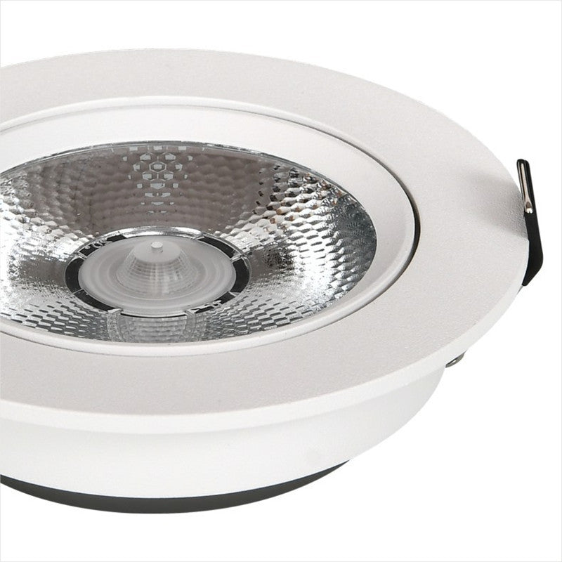 LED Round Ultra-Thin Embedded COB Downlight 3W-25W AC 90-260V Anti-Glare Spotlight 3000K 4000K 6000K For Home Lighting