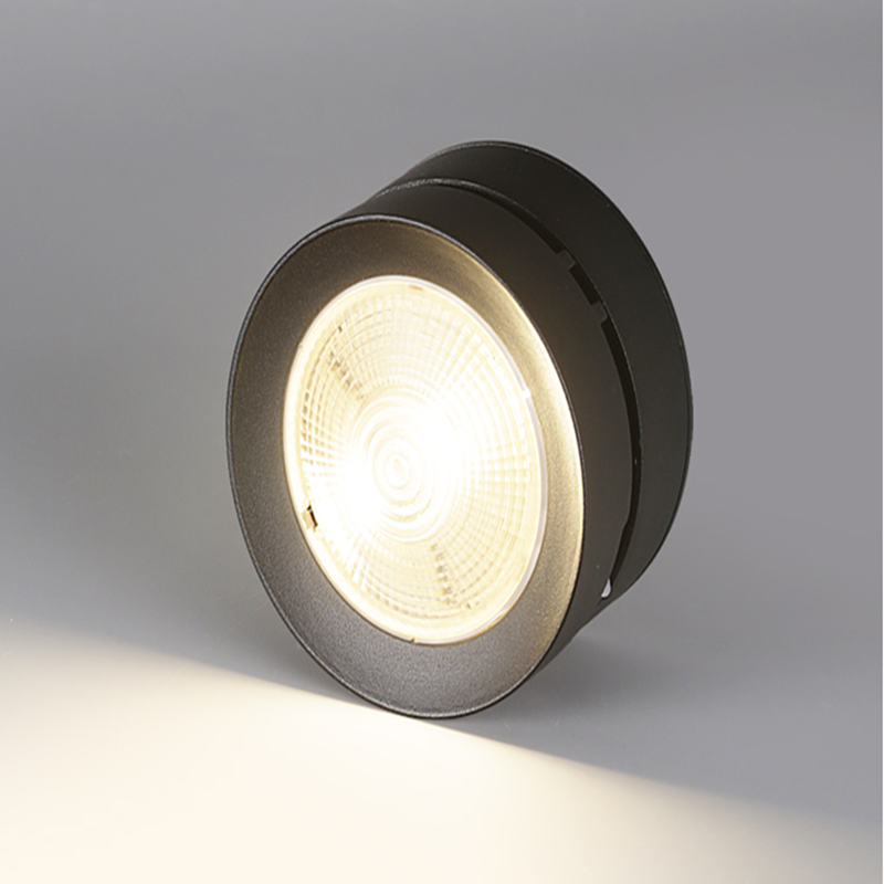 Round Shape 360 Adjustable Angle Led Cob Downlight 7w 9W 12W 15 Led Ceiling Spot Light Pic Background Spotlights TV Background