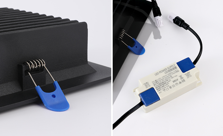 New LED Downlight Ceiling Grille Light Rectangular Spotlight SMD2835 Square Recessed Ceiling Light Bold Light 12W 18W 24W 30W