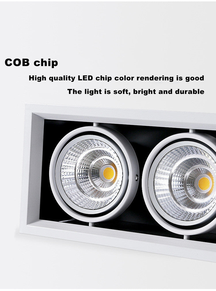 ACETIDE Dimmable COB Led Downlight Light Ceiling Spot Light 10W/20W/30W AC85-265V Indoor Lighting Ceiling Recessed Lights