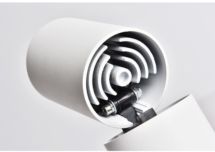 Dimmable Rotation COB Ceiling 7W 12W 15W LED Downlights Surface Mounted AC85~265V Wash Wall Lamp Warm Cold White Indoor Lighting