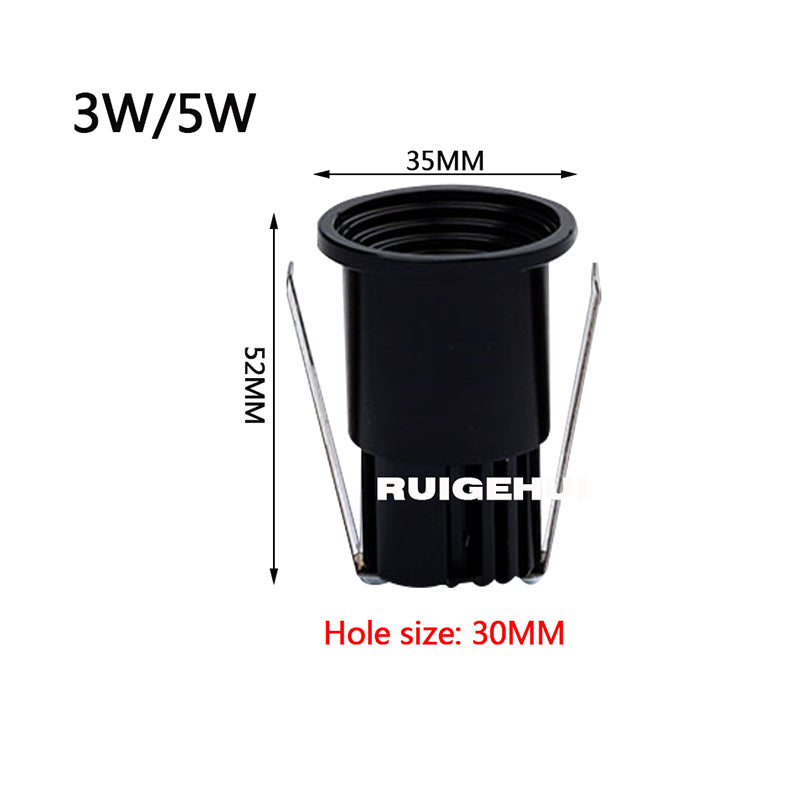 Mini LED Spot Downlights COB 3W 5W Led Spots 220v Dimmable Ceiling Lamp for Cabinet Showcase Loft Decorations Indoor Lighting