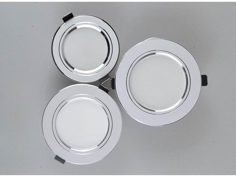 LED Downlight 220V Ceiling Spot 18W 3W 5W 7W 9W 12W 15W Round Recessed Lamp 230V 240V 110V Bulb Bedroom Kitchen Indoor Lighting