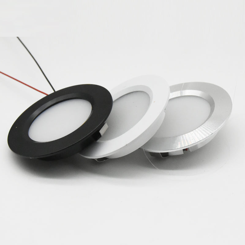 Slim 14mm Mini Spotlight LED 3W 5W 7W Bulb Downlight 12V 24V DIY Lighting Luminaire Kitchen Home Hotel Living Room Ceiling