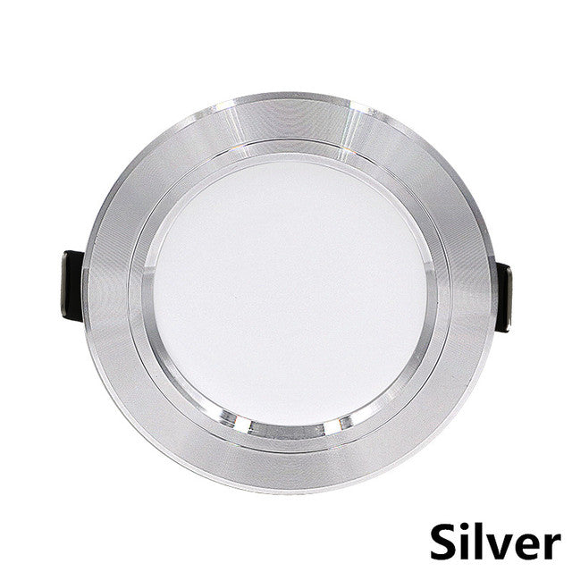 LED Downlight 220V Round LED Spot Light 5W 7W 9W 12W 15W 18W Recessed 10pcs/lot LED Ceiling Downlight Light Cold Warm White Lamp