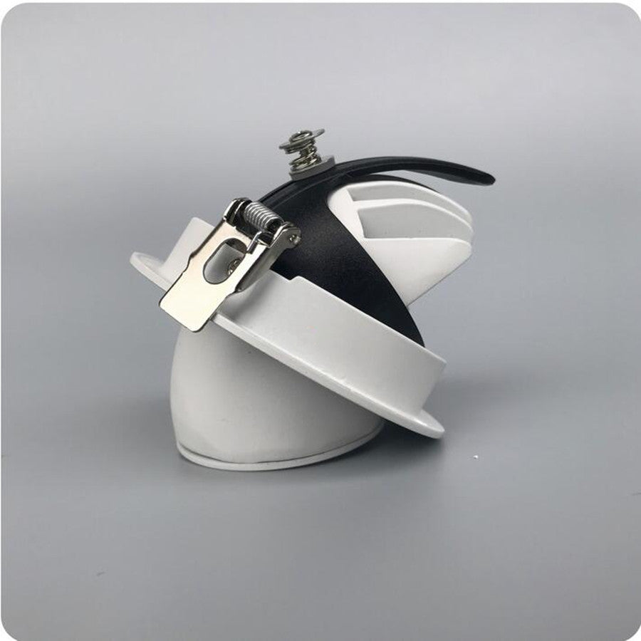 Hight Power 10W 12W COB LED Downlights Adjustable Recessed Ceiling Lamps for Clothes Shoes Stores Dimmable Light Ceiling Spotlight