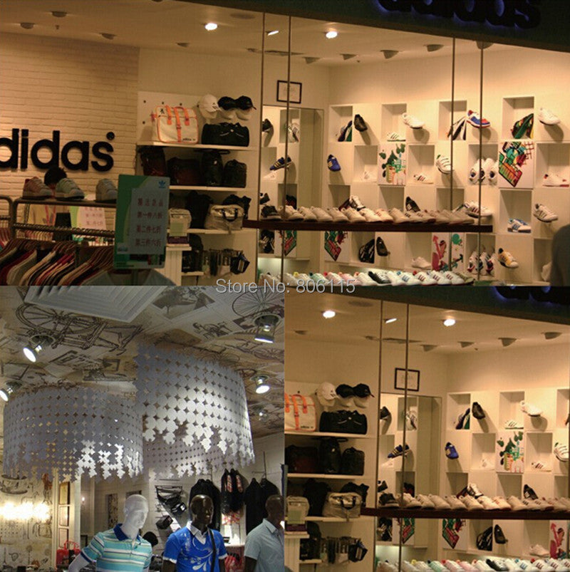 Hight Power 10W 12W COB LED Downlights Adjustable Recessed Ceiling Lamps for Clothes Shoes Stores Dimmable Light Ceiling Spotlight