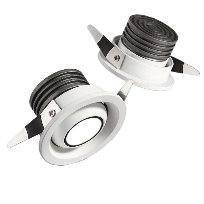 Dimmable 3W 5W LED COB Sopt Light 24° Mini Downlight 85-265V Ceiling Lamp For Home Shopping Mall Hotel Office Lighting